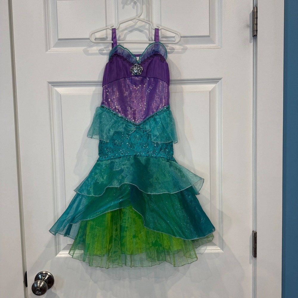 Disney‎ Castle Collection Ariel Little Mermaid Costume Dress Size 4